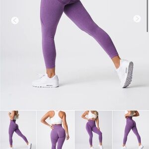 NVGTN Seamless High-Rise Purple Leggings
